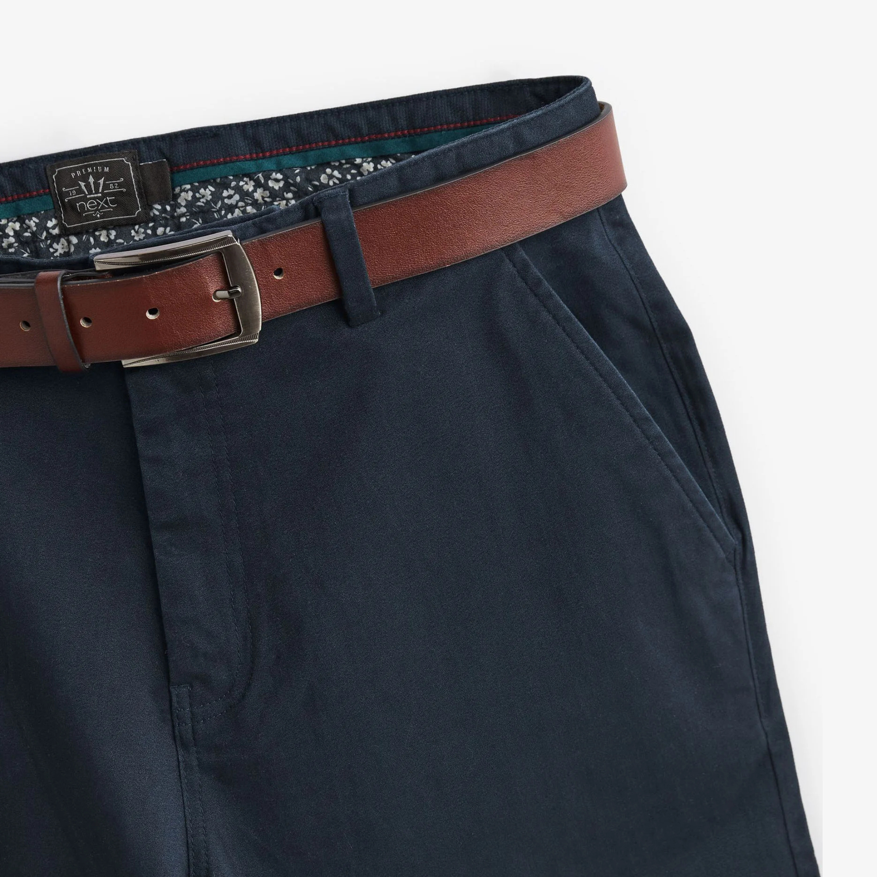 Kit 2 Calças Chino Regular Fit Perna Reta + Cinto Grátis - SOMENTE HOJE 🔥