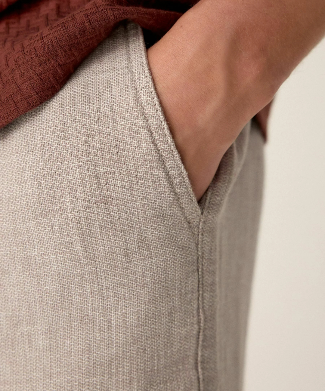 Kit 4 Short Linho Regular Fit