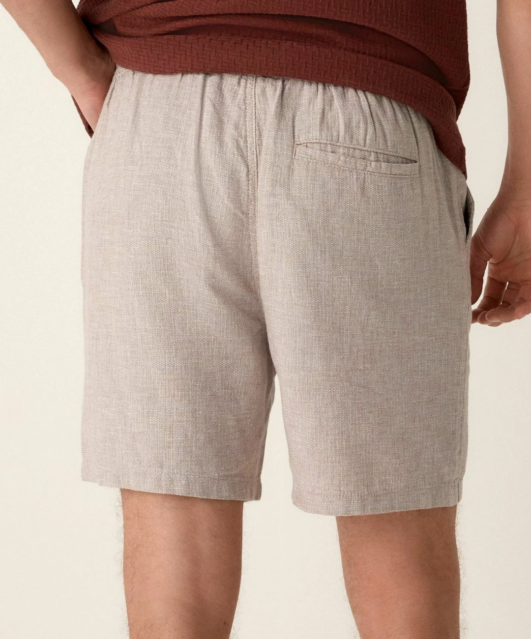 Kit 4 Short Linho Regular Fit