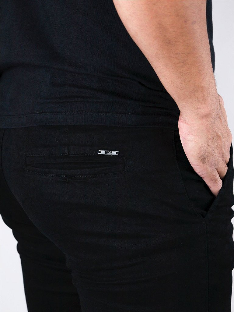 Calça Sarja Boss - Preta