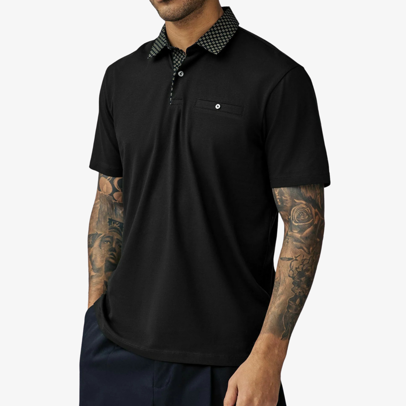 Kit 5 Camisas Polo Monocromático Neutro