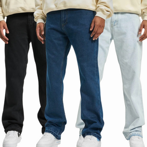 Kit 3 Calça Jeans Reta DEF