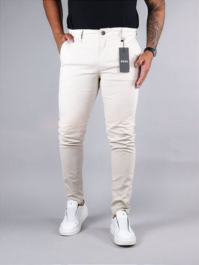 Calça Sarja Boss - Creme